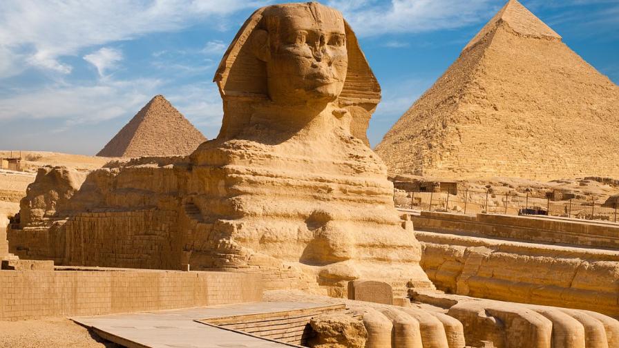 Сфинксът в Гиза, Египет
