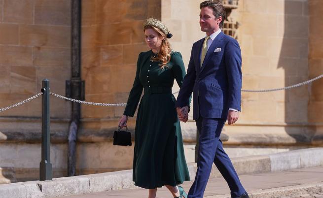 Принцеса Беатрис и съпругът ѝ Едоардо Мапели Моци