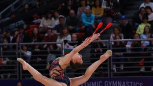 Първо злато за България на Световната купа по художествена гимнастика в София