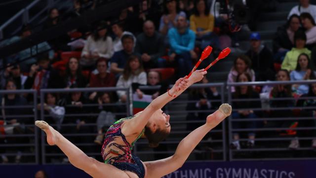 Първо злато за България на Световната купа по художествена гимнастика в София