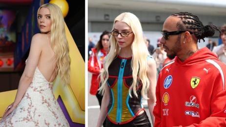 Люис Хамилтън Аня Тейлър Джой