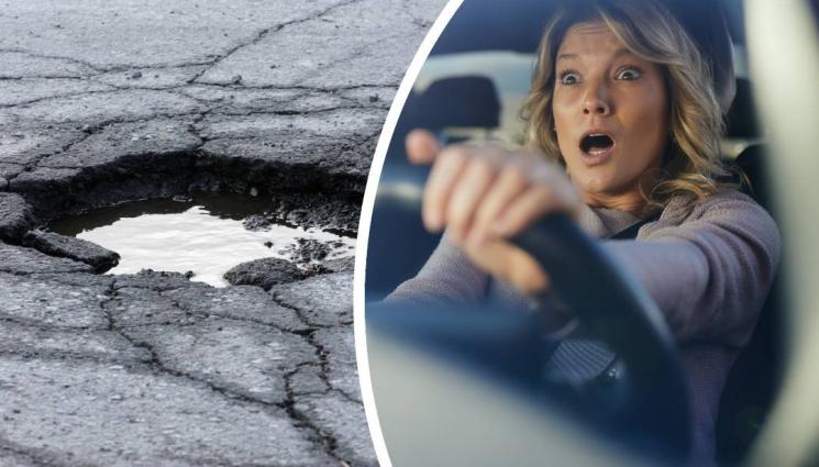 дупка шофьор - ИЗНЕВИДЕЛИЦА: Дупка погълна колата на жена в Пловдив (СНИМКИ)