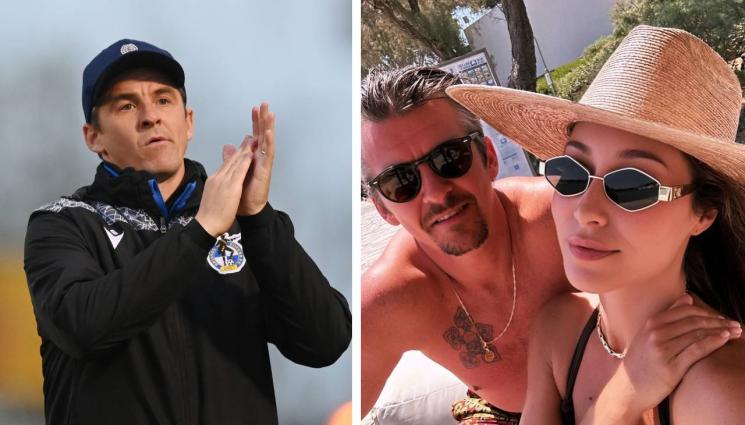 Джоуи Бартън - Съпругата замести побойник с картонена кукла