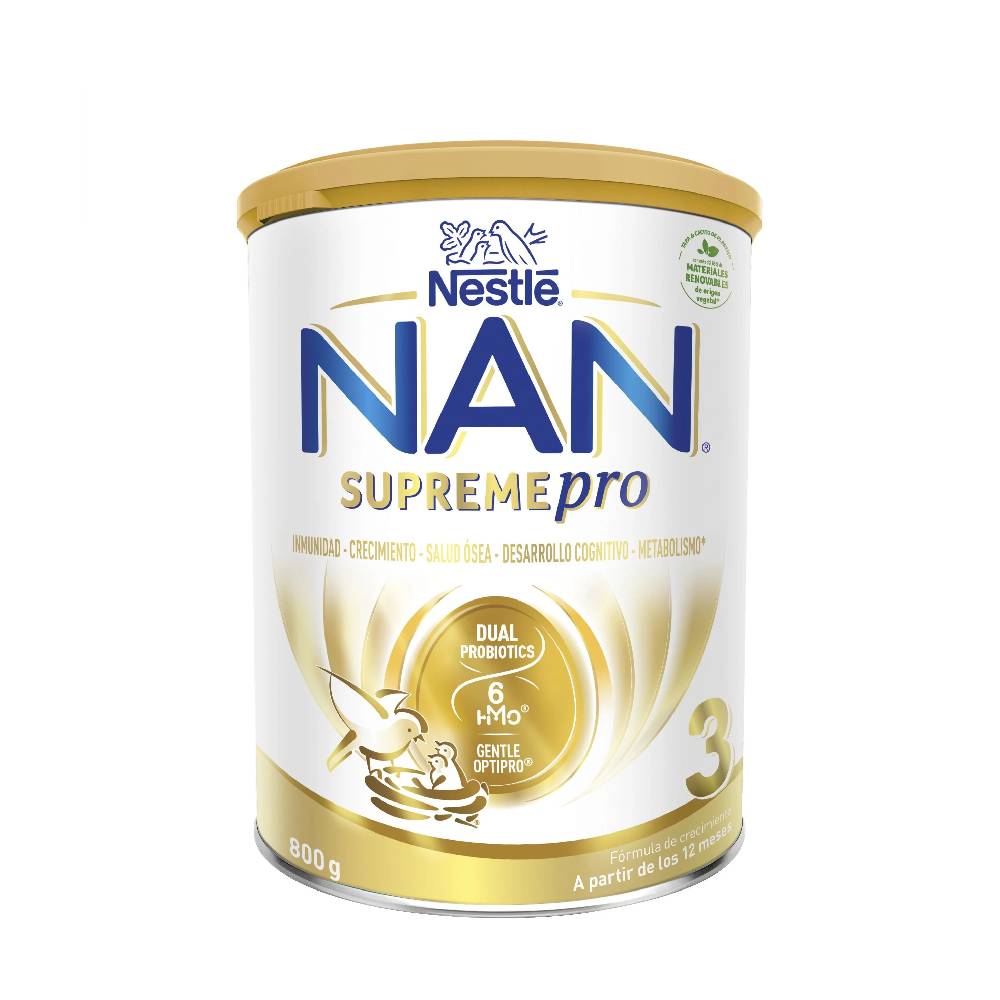 NAN Мляко SupremePro 3, за малки деца, 1+г