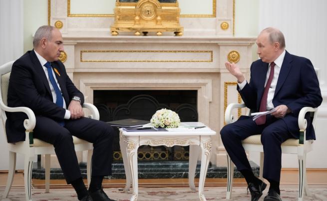 Путин е категоричен: Армения в ЕС е просто невъзможно