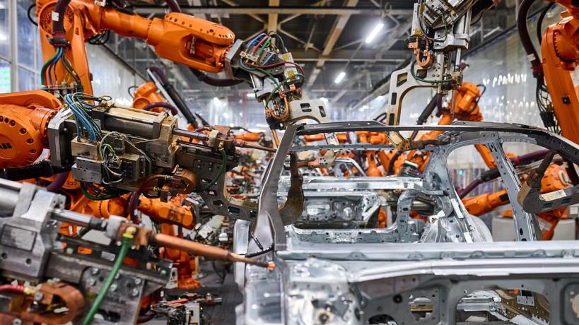 BMW завод поточна линия