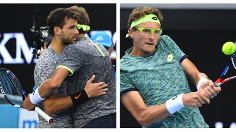 Григор Димитров Дени Истомин