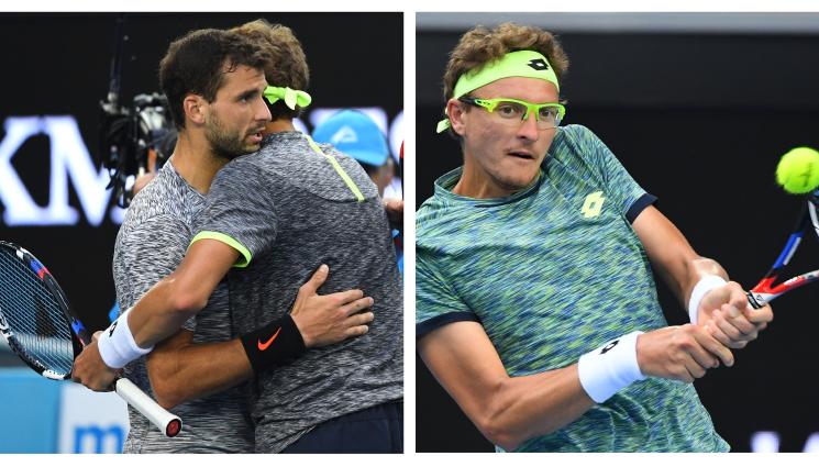 Григор Димитров Дени Истомин