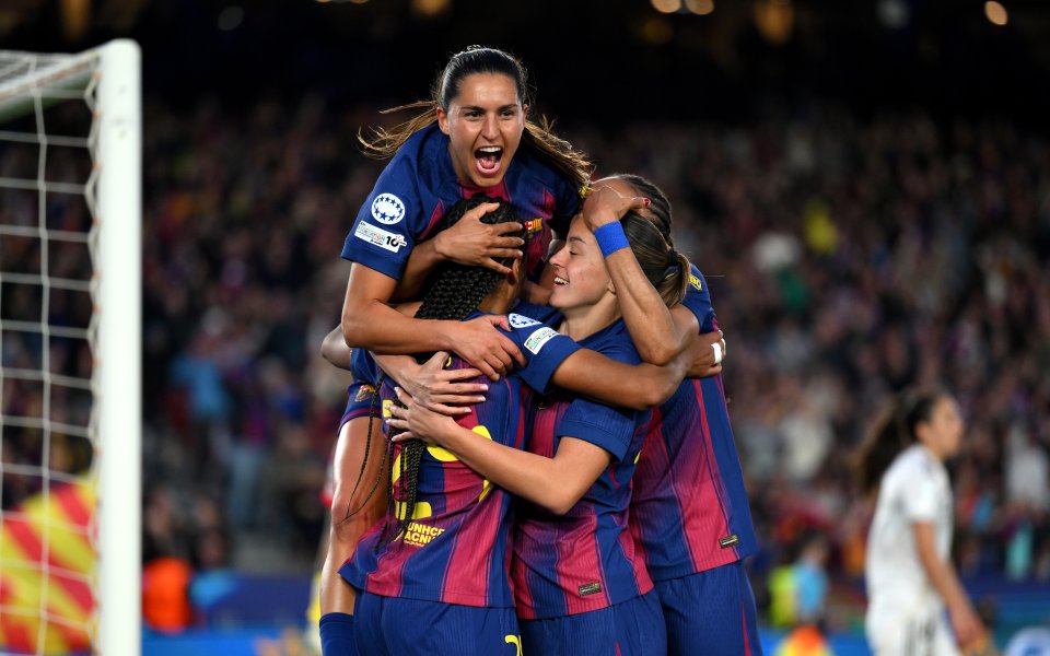 Пълна доминация: Барселона отново разпиля Реал в женското Ел Класико пред 60 000