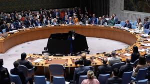 Заседание на съвета за сигурност на ООН