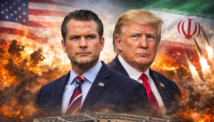 Тръмп и Хегсет - ШОК В ПЕНТАГОНА: Пийт Хегсет гони топ генерал насред война!