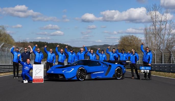  Ford GT Mk IV Нюрбургринг