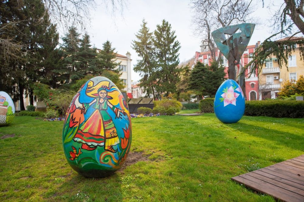 Великденска украса в Пловдив