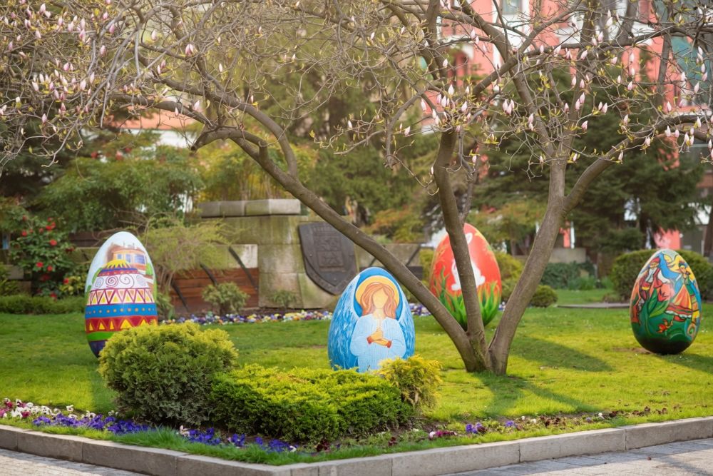 Великденска украса в Пловдив