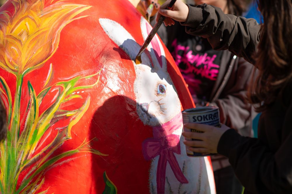 Великденска украса в Пловдив