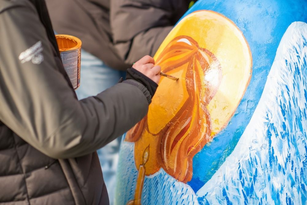 Великденска украса в Пловдив