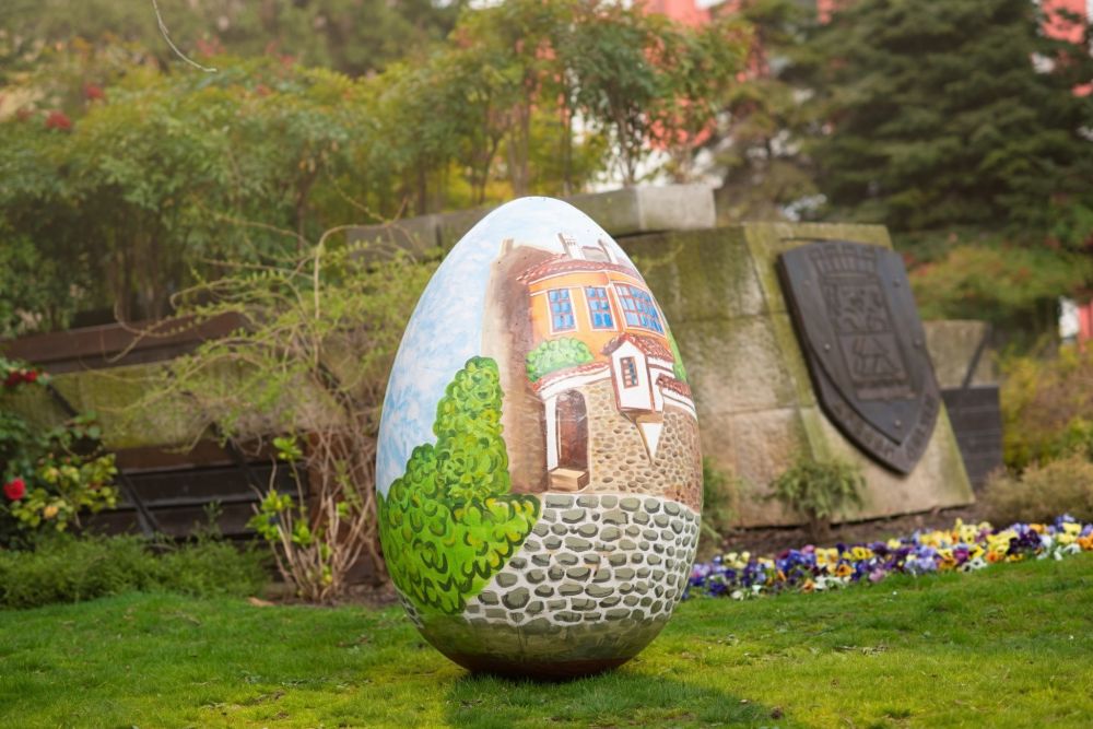 Великденска украса в Пловдив