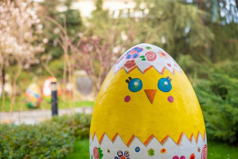 Великденска украса в Пловдив