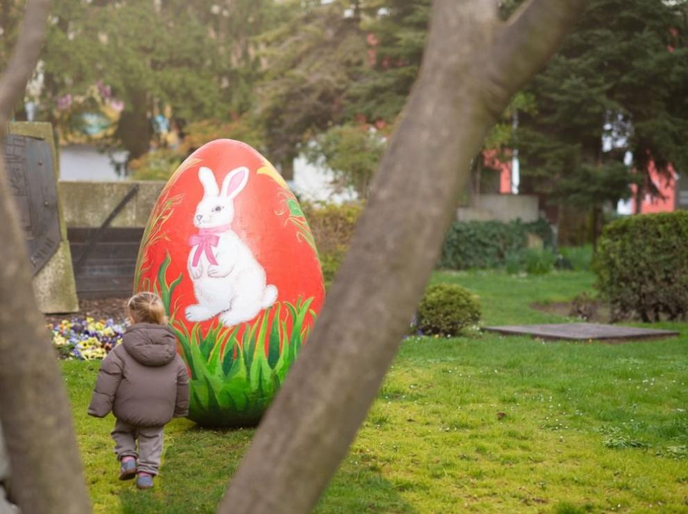 Великденска украса в Пловдив