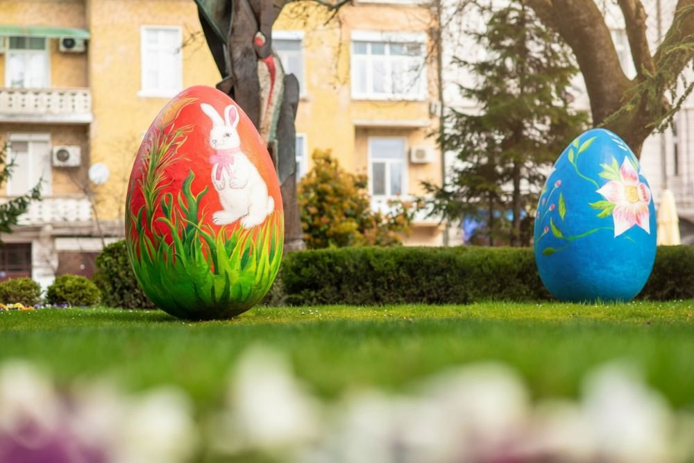 Великденска украса в Пловдив