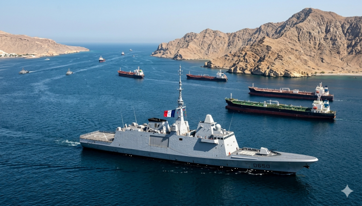 Ормузки проток - НОЖ В ГЪРБА НА ТРЪМП: Иран пусна френски кораб през Ормузкия проток!