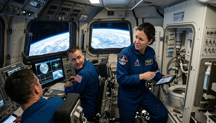 Космос - И В КОСМОСА СЕ СЛУЧВА: Мисията „Артемида 2“ с продънена тоалетна!