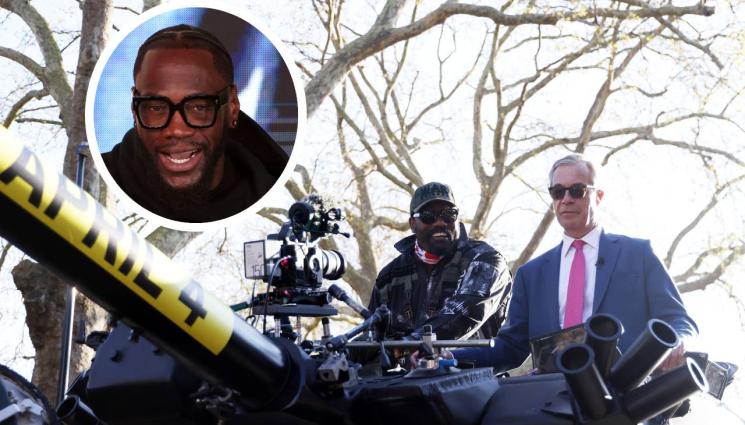 Дерек Чисора - Чисора дойде с танк за последния си мач