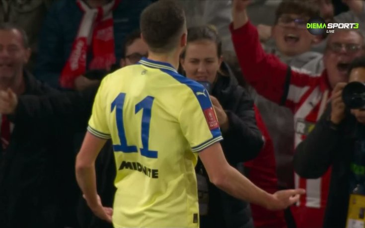 Рос Стюърт даде преднина на Саутхемптън срещу Арсенал (видео)