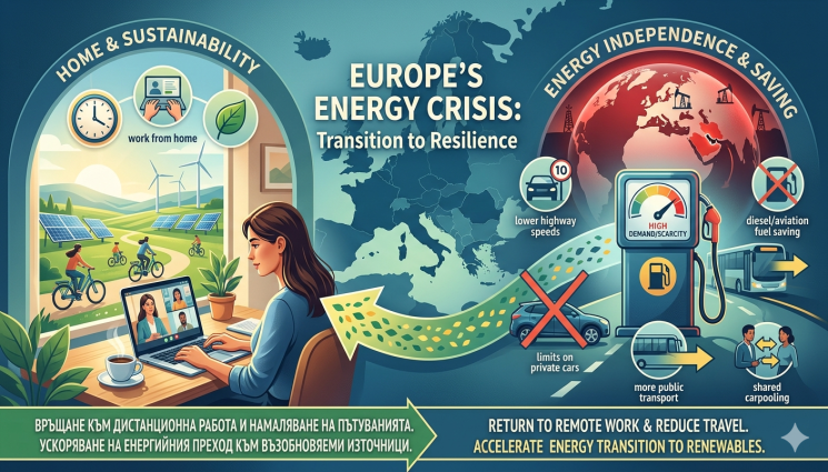 горива - ЗАРАДИ СКЪПИТЕ ГОРИВА: Връщат хоум офиса!