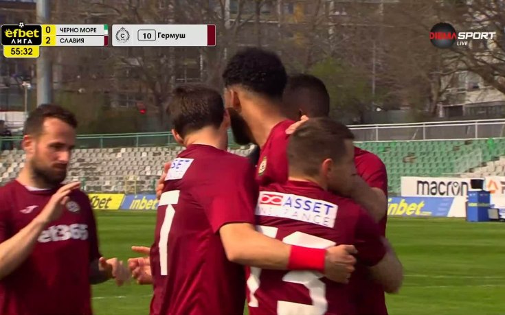 Славия удвои преднината си на 