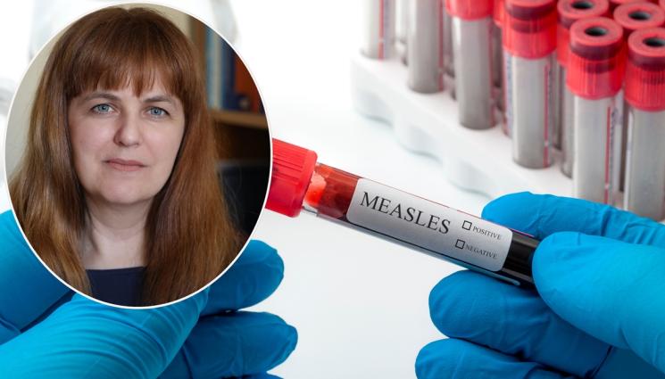 Пармакова морбили - Д-р Кремена Пармакова пред 