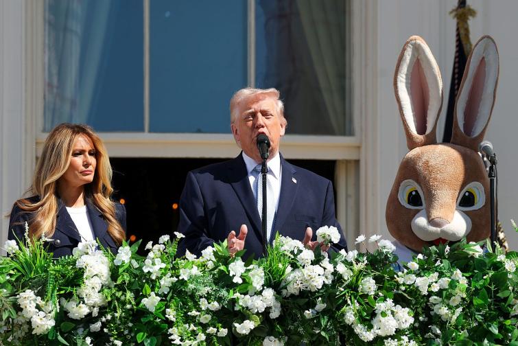 Белия дом Великден Доналд Тръмп Мелания Тръмп