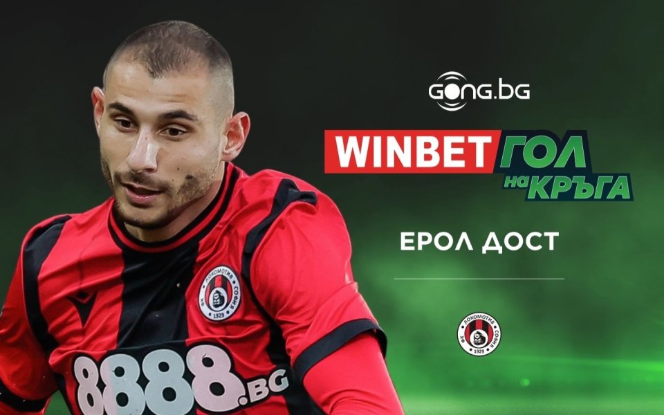 Ерол Дост с разгромна победа в гласуването за WINBET Гол на кръга
