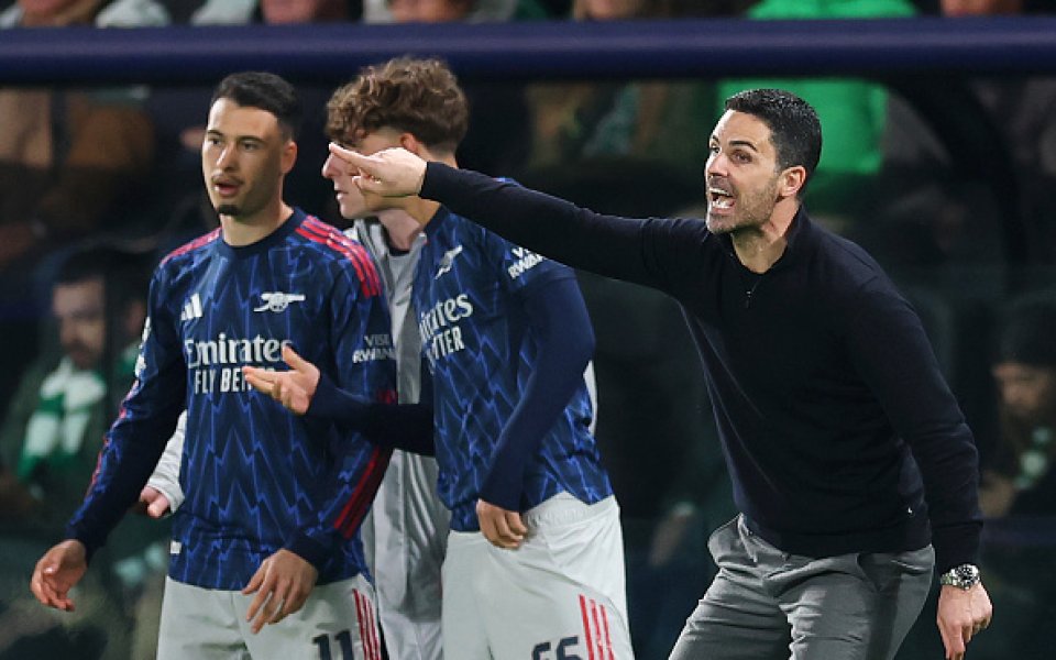 Арсенал излъга Спортинг Лисабон