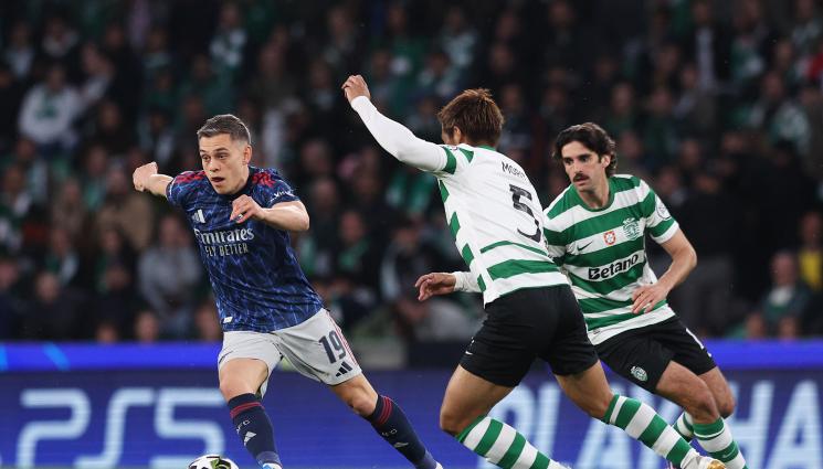 Арсенал - Арсенал се събуди в Лисабон