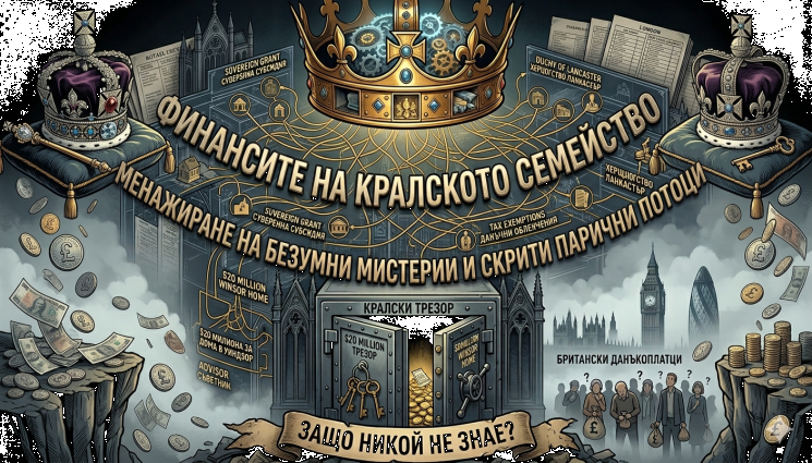 монархия корона - КРАЛСКИЯТ ТРЕЗОР: Как монархията крие милиардите си зад стена от мистерии!