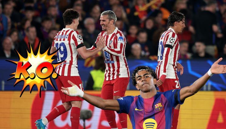 Атлетико Барселона - АТЛЕТИ K.O. ЗА БАРСА!