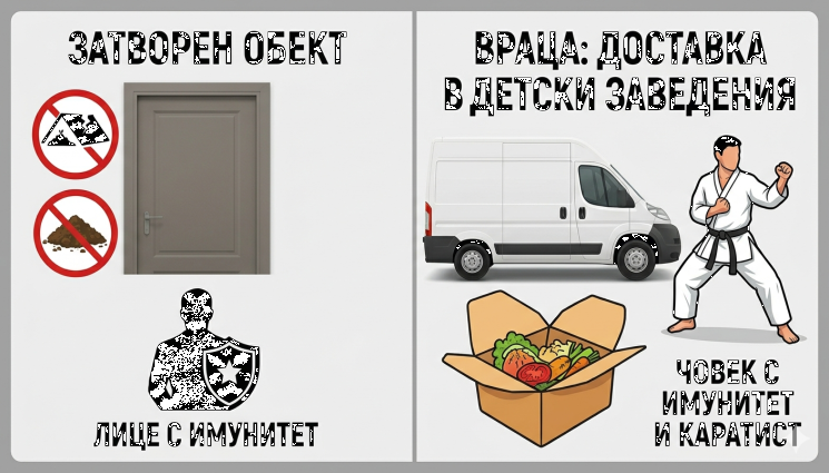 а - ПРИ АКЦИЯ: Хванаха опасна храна, която се доставя в детски заведения!