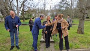 Служебният министър на здравеопазването откри нова спортна площадка с фитнес