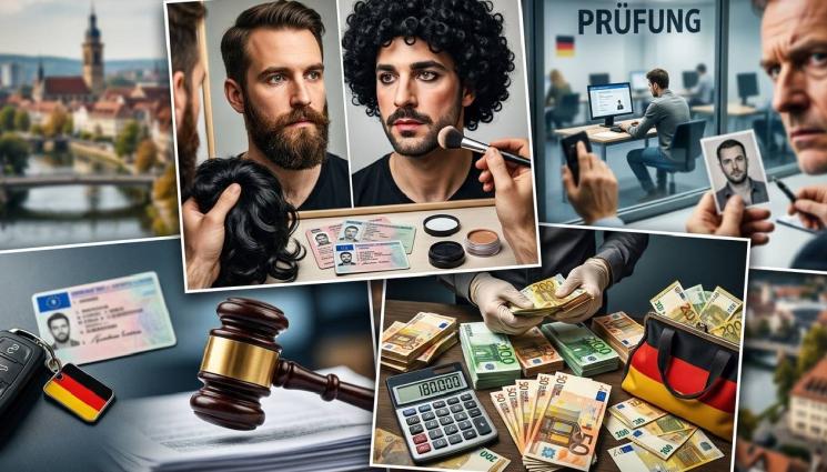 шофьрски книжкки - Спипаха нашенец в мегасхема за фалшиви книжки в Германия!