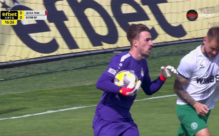 ЦСКА 1948 - Ботев Враца 0:0 /първо полувреме/