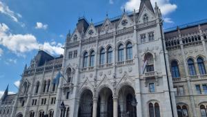 Сградата на унгарския парламент в Будапеща