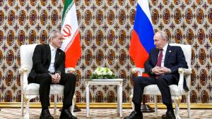 Масуд Пезешкиан и руския му колега Владимир Путин