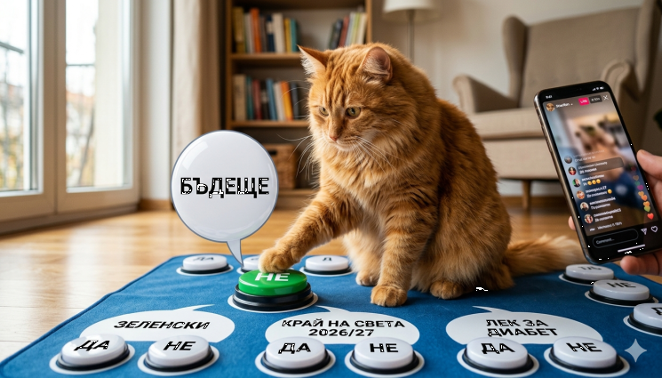 котка - ЧЕТИРИНОГИЯТ НОСТРАДАМУС: Котката Харитон предсказа края на света!