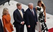 Блясък в Белия дом: Доналд и Мелания Тръмп посрещнаха кралската двойка на Нидерландия