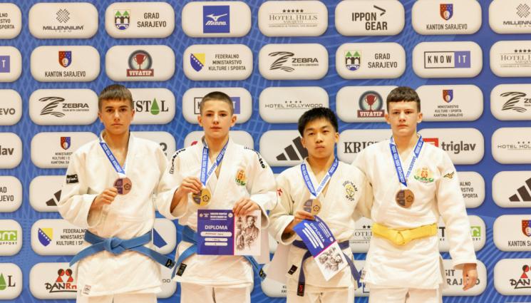 Българските прекадети по джудо - Голям успех за българските прекадети на Еврокупата по джудо в Сараево