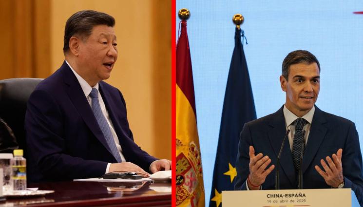 Си Дзинпин и Педро Санчес