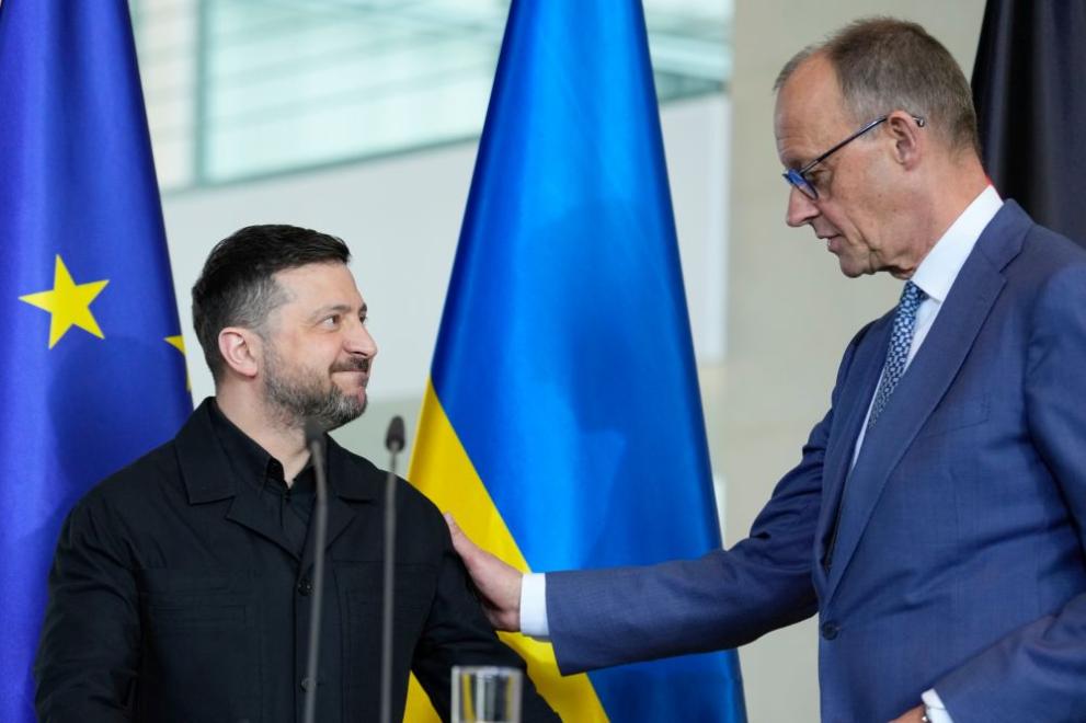 Володимир Зеленски и Фридрих Мерц