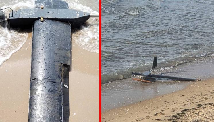 дрон - ВОЕННА ТРЕВОГА В НЕСЕБЪР! Боен дрон изплува на Южния плаж, спецчасти отцепиха района!