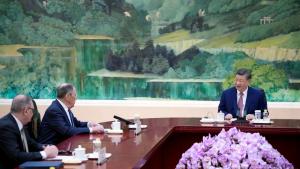 Си Цзин Пин и Сергей Лавров